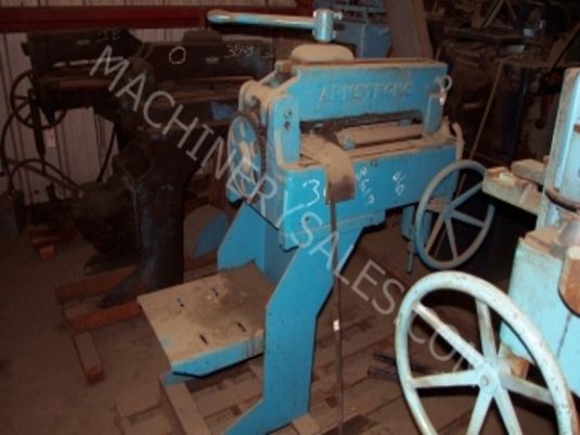 Used Armstrong No. 6 Motorized Bandsaw Stretcher Roll