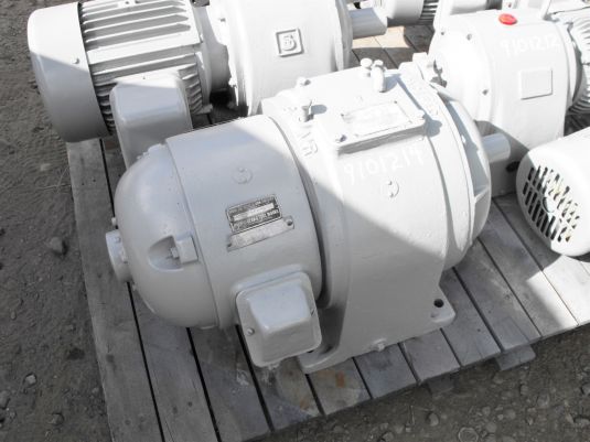 Used GE-Pacific In-Line Gearmotor, 3HP, 30 RPM