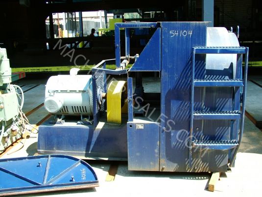 Jacobson Model P-361D Pulverator Center Feed Hammer Mill