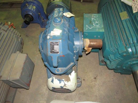 Used Radicon Right Angle Worm Gear Reducer 12.2 HP Ratio 70:1