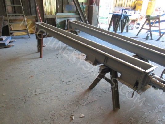 Screw Conveyor, 6” Dia. X 10’ Long Screw Conveyor
