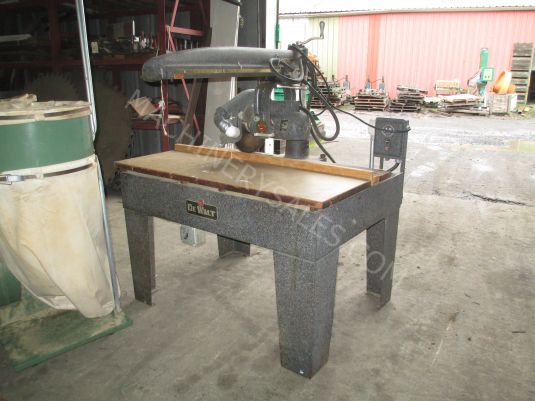 DEWALT Radial Arm Saw, Model GA-525 14” Radial Arm Saw