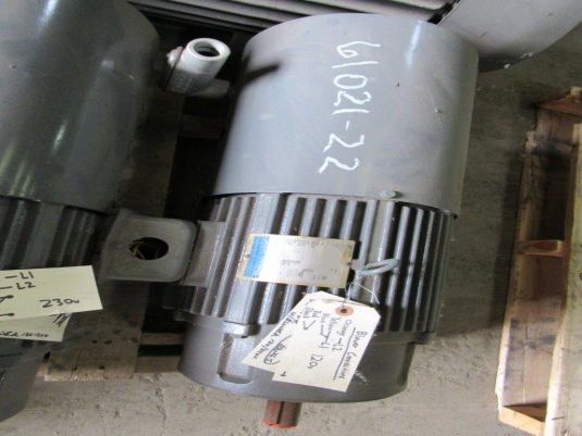 Magnatek vector drive motor, 10 HP, 1725 RPM