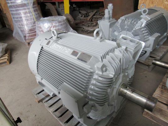 Used TECO AC Motor, 450HP, 1785 RPM