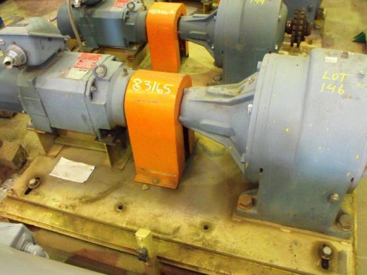 Dodge In-Line APG Reducer rated 22.1HP, 47.1:1 Ratio