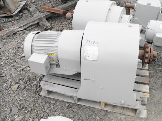 Falk In-Line 7.52-6EZ3 Reducer with Shovel Base + 7-1/2HP Motor, 30 RPM