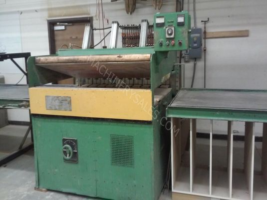 Raytherm Edge Gluer, (Newman Whitney) Radio Frequency Edge Gluer 36” x 60”