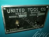 Used United Tool Company Model 50X Profile Knife and Cutter Grinder