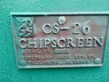 Soderhamn Rotary Chip Screen, Model CS-26 Double Deck Rotary Chip Screen