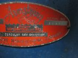 Armstrong Rip and Cut-Off Saw Sharpener, No. 17-60 Automatic Rip and Cut-Off Saw Sharpener